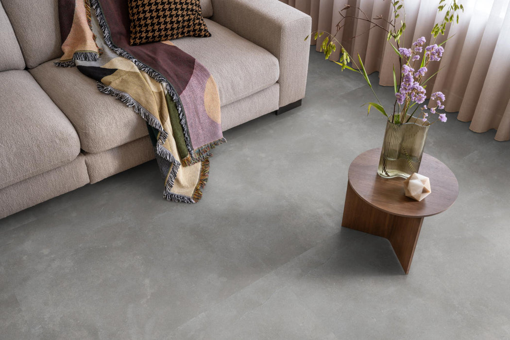 Ambiant Piazzo XL Dark grey | Tegel 90 x 90 Plak PVC dryback