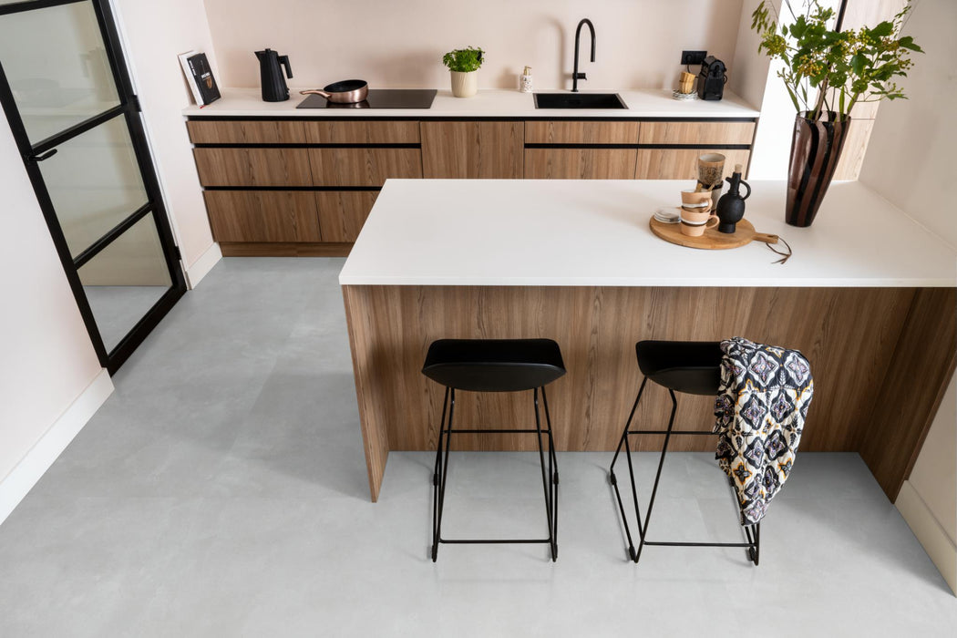 Ambiant Piazzo Light grey | Tegel 45 x 90 Plak PVC dryback