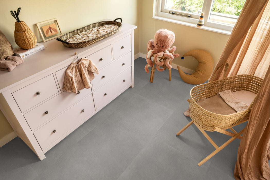 Ambiant Baroso Light grey | Tegel 60 x 60 Klik PVC