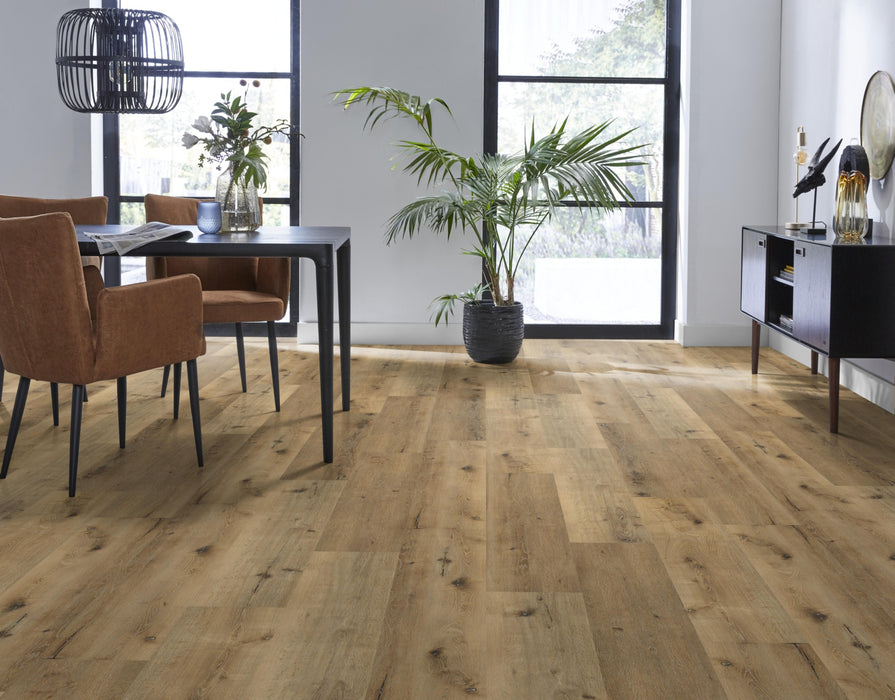 Ambiant Essenzo Dark oak | Dryback Lijm PVC