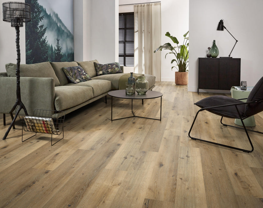 Ambiant Essenzo Dark oak | Dryback Lijm PVC