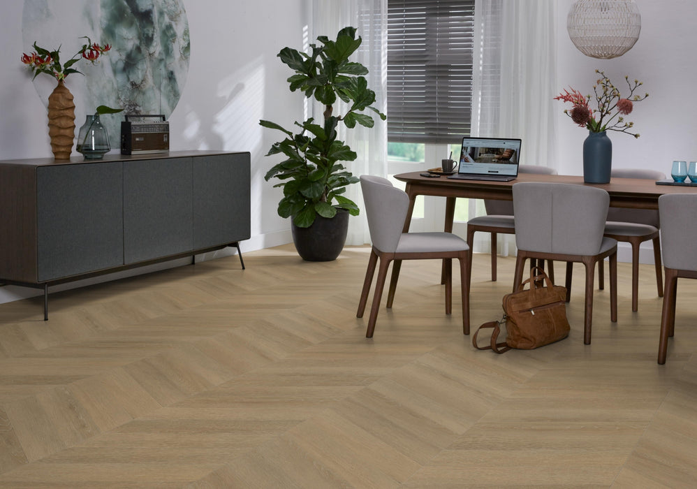 VT Wonen Noble Sun kissed | Visgraat Plak PVC