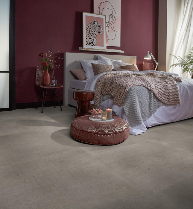 VT Wonen Composite XL Warm Grey | Tegel 90 x 90 Klik PVC