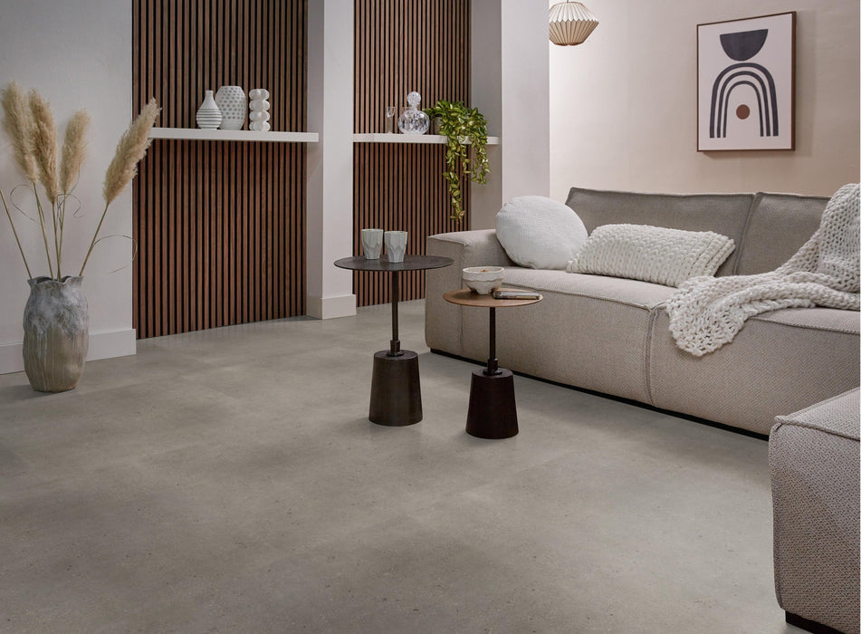VT Wonen Composite XL Warm Grey | Tegel 90 x 90 Klik PVC