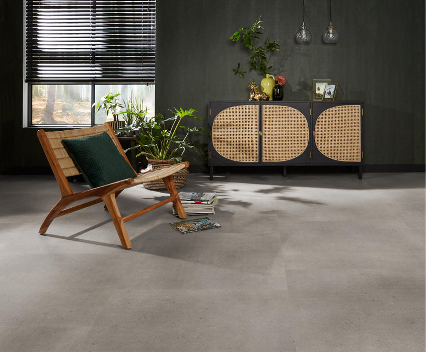 VT Wonen Composite XL Warm Grey | Tegel 90 x 90 Klik PVC