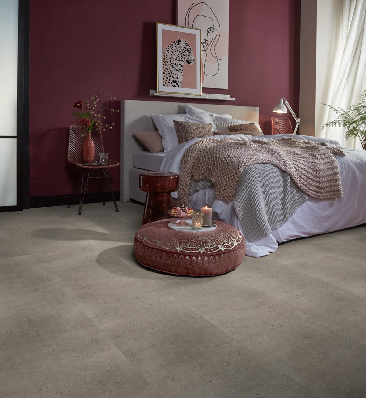 VT Wonen Composite Warm Grey | Tegel 45 x 90 Klik PVC