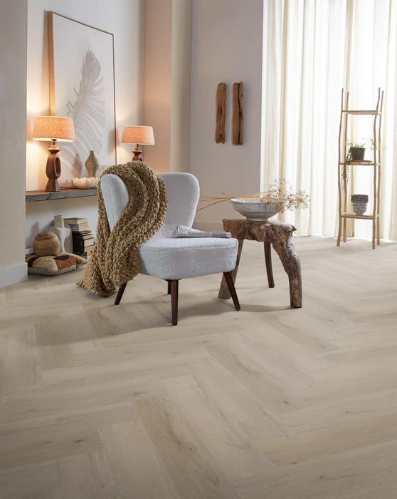 Ambiant Spigato Vivero Light oak | Visgraat Lijm PVC