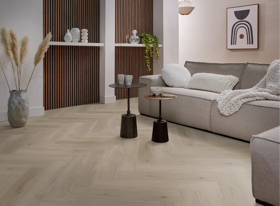 Ambiant Spigato Vivero Light oak | Visgraat Lijm PVC