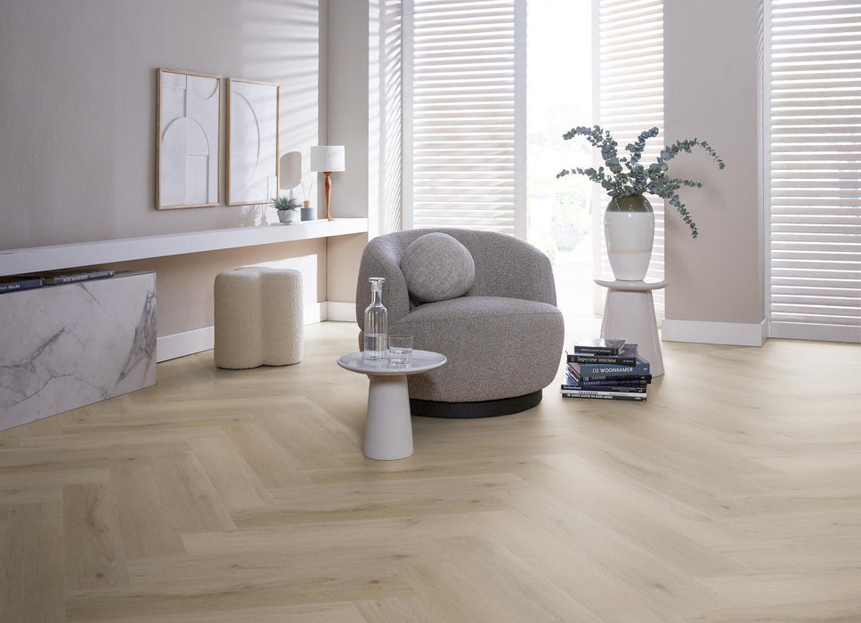 Ambiant Spigato Vivero Light oak | Visgraat Lijm PVC