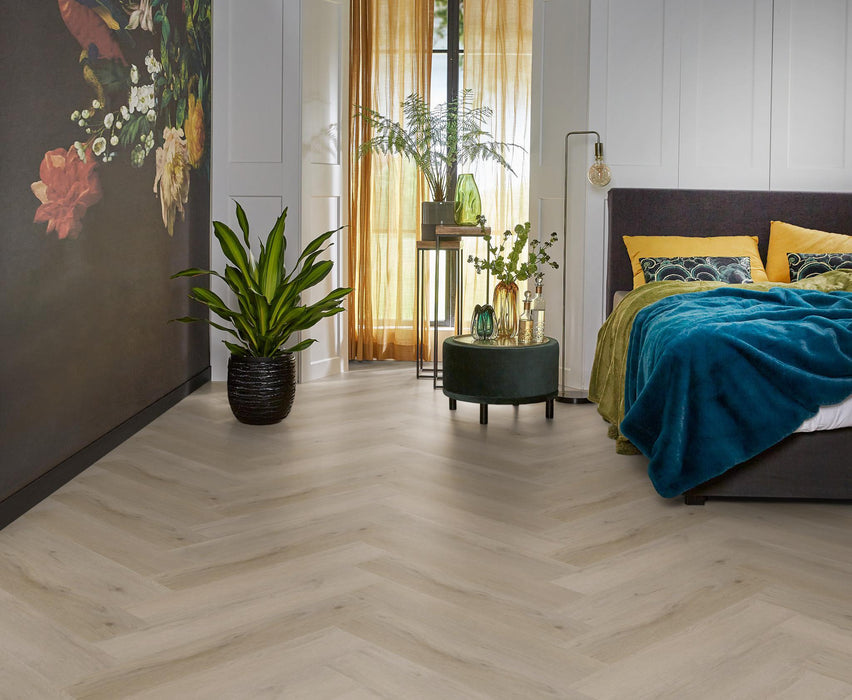 Ambiant Spigato Vivero Light oak | Visgraat Lijm PVC
