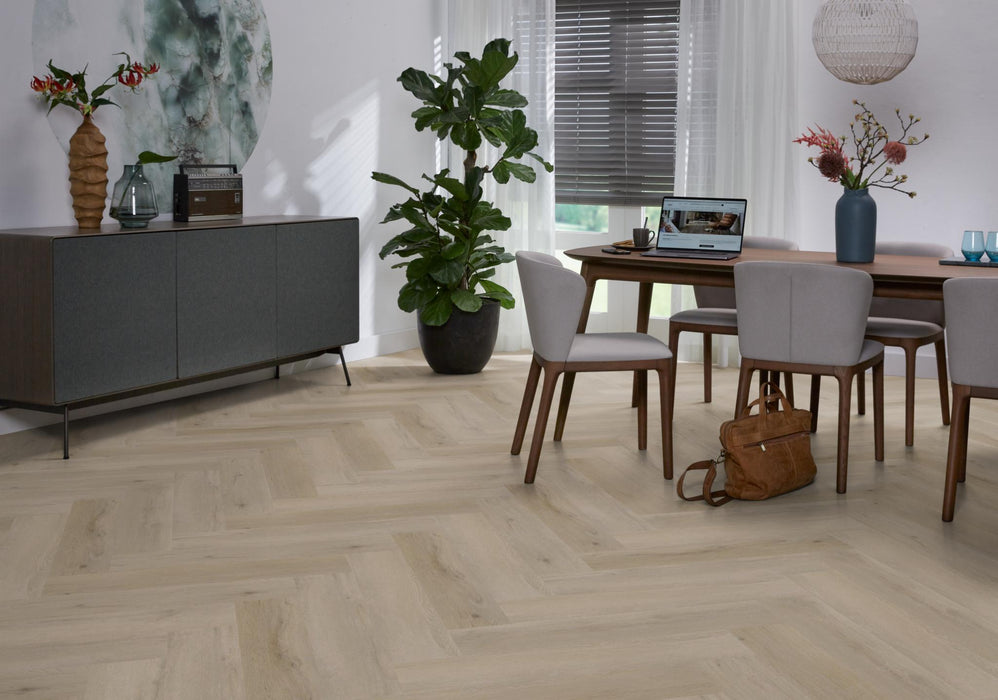 Ambiant Spigato Vivero Light oak | Visgraat Klik PVC