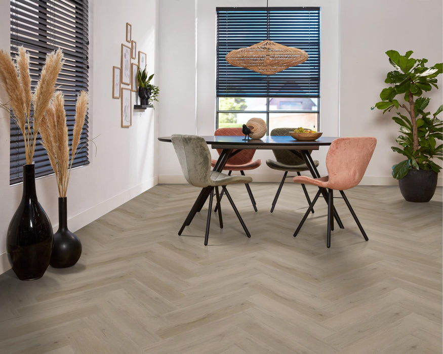 Ambiant Spigato Vivero Light oak | Visgraat Lijm PVC