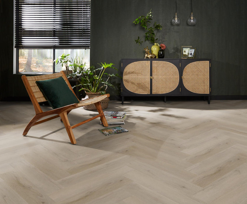 Ambiant Spigato Vivero Light oak | Visgraat Lijm PVC