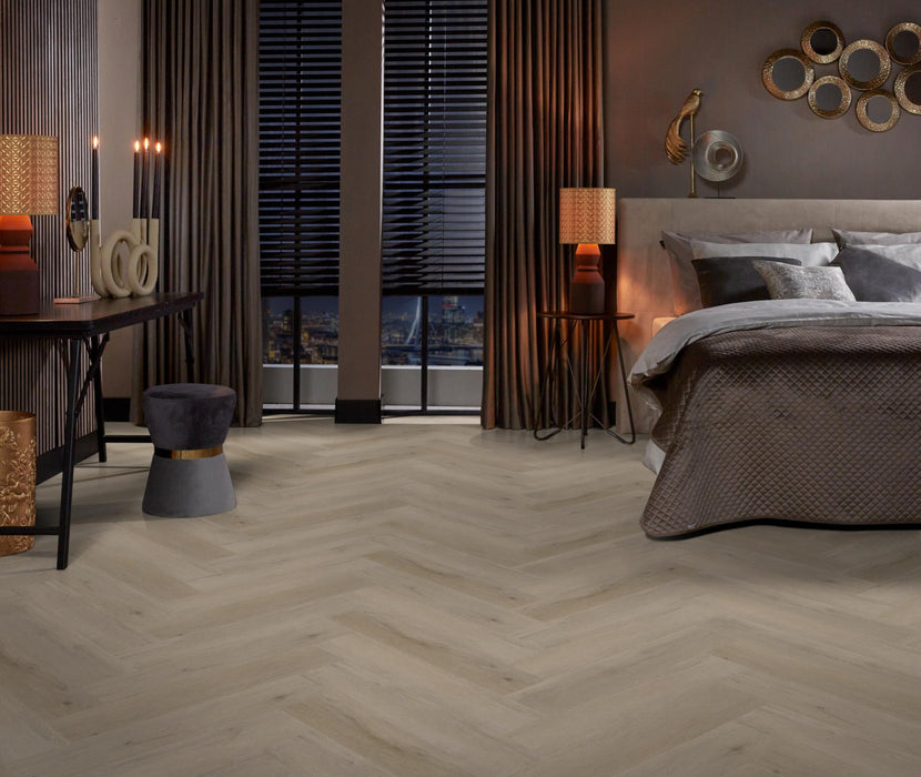 Ambiant Spigato Vivero Light oak | Visgraat Lijm PVC