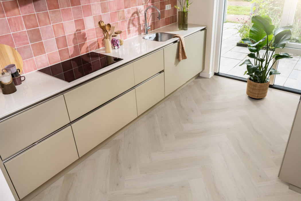 Ambiant Spigato Vivero Light oak | Visgraat Lijm PVC