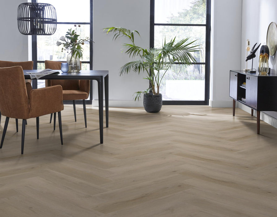 Ambiant Spigato Vivero Light oak | Visgraat Lijm PVC