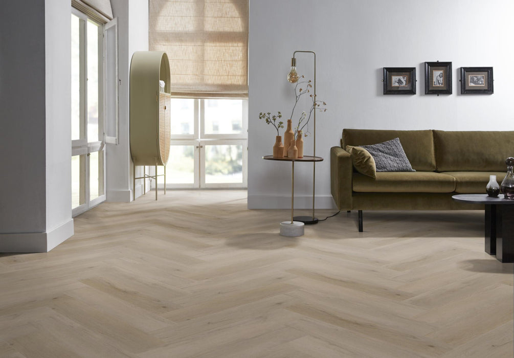 Ambiant Spigato Vivero Light oak | Visgraat Lijm PVC