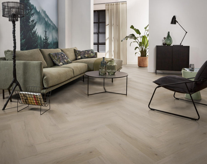 Ambiant Spigato Vivero Light oak | Visgraat Lijm PVC