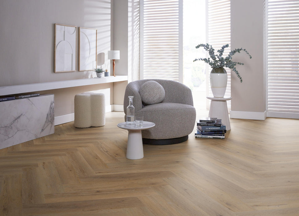 Ambiant Spigato Vivero Smoky | Visgraat Lijm PVC