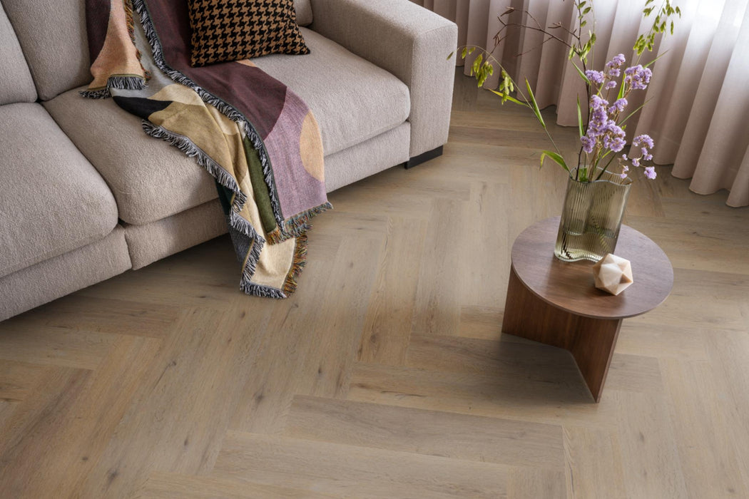 Ambiant Spigato Vivero Smoky | Visgraat Lijm PVC