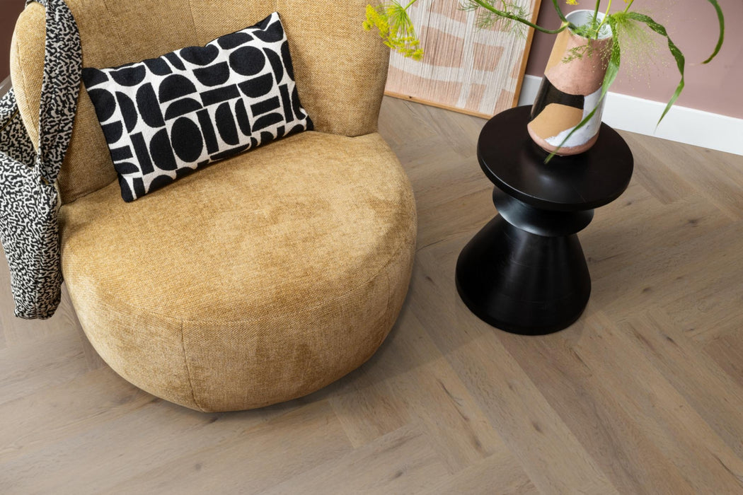 Ambiant Spigato Vivero Smoky | Visgraat Lijm PVC