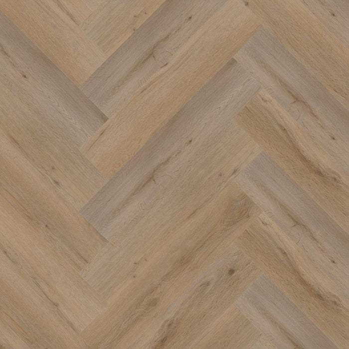 FloorLife YUP Leyton Natural oak - Visgraat Plak PVC