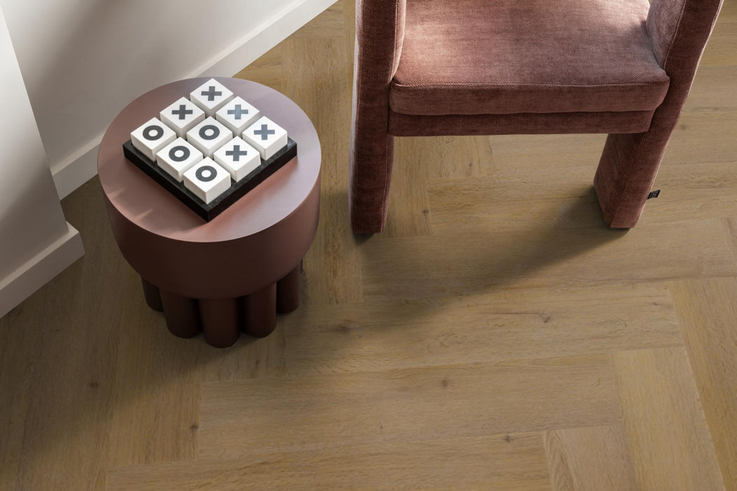 Ambiant Spigato Vivero Dark oak | Visgraat Lijm PVC