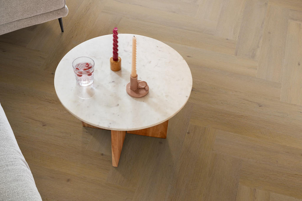 Ambiant Spigato Vivero Dark oak | Visgraat Lijm PVC