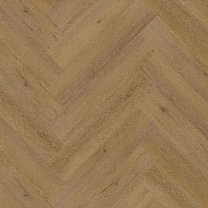 FloorLife YUP Leyton Dark oak - Visgraat Plak PVC