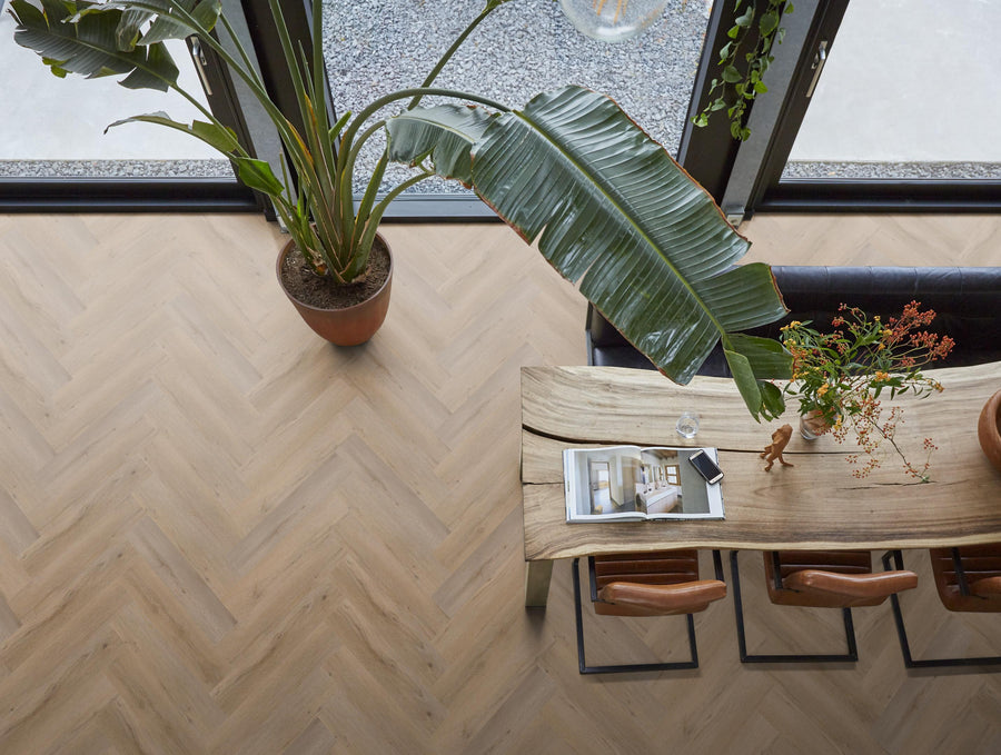 FloorLife YUP Leyton Smoky - Visgraat Click PVC