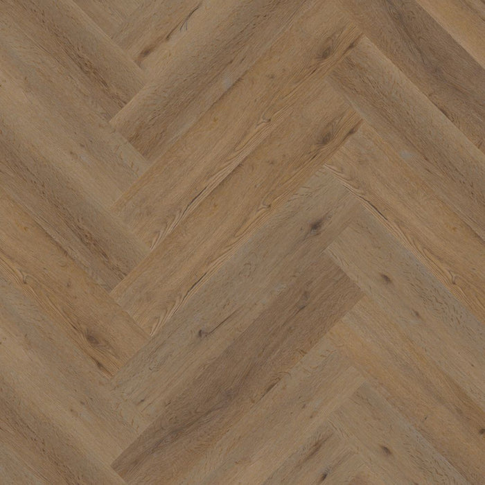 FloorLife YUP Leyton Natural oak - Visgraat Click PVC