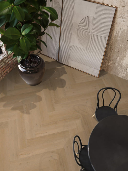FloorLife YUP Leyton Warm oak - Visgraat Click PVC