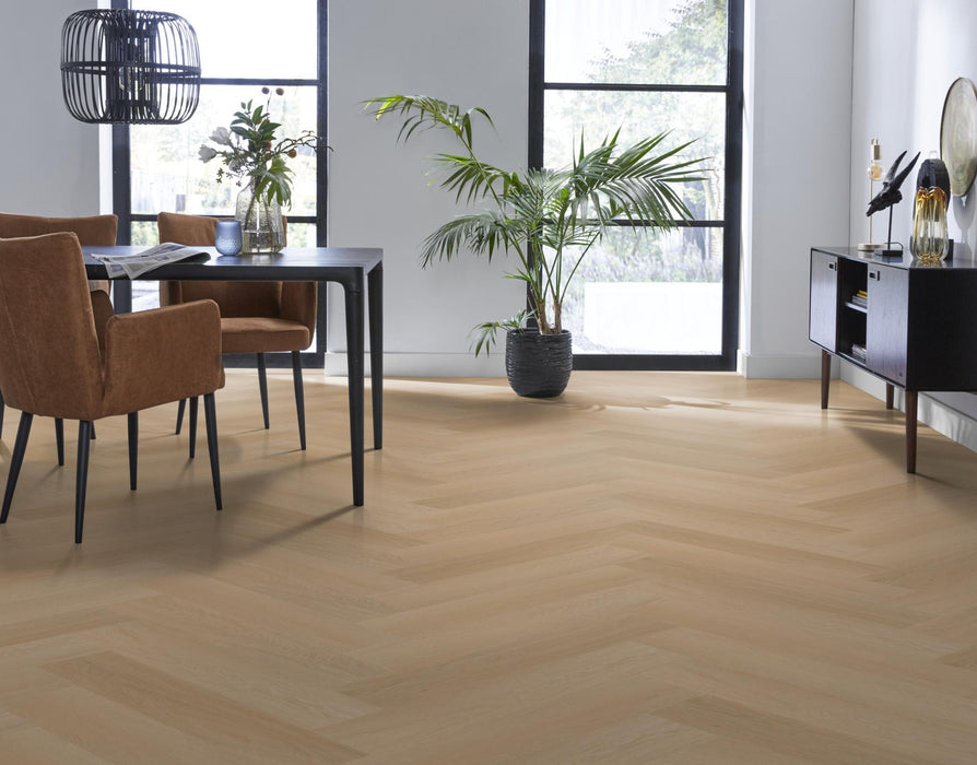 Ambiant Spigato Estino Natural oak | Visgraat Lijm PVC