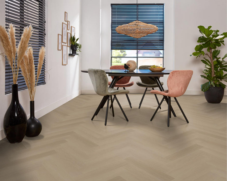 Ambiant Spigato Estino Smoky | Visgraat Klik PVC