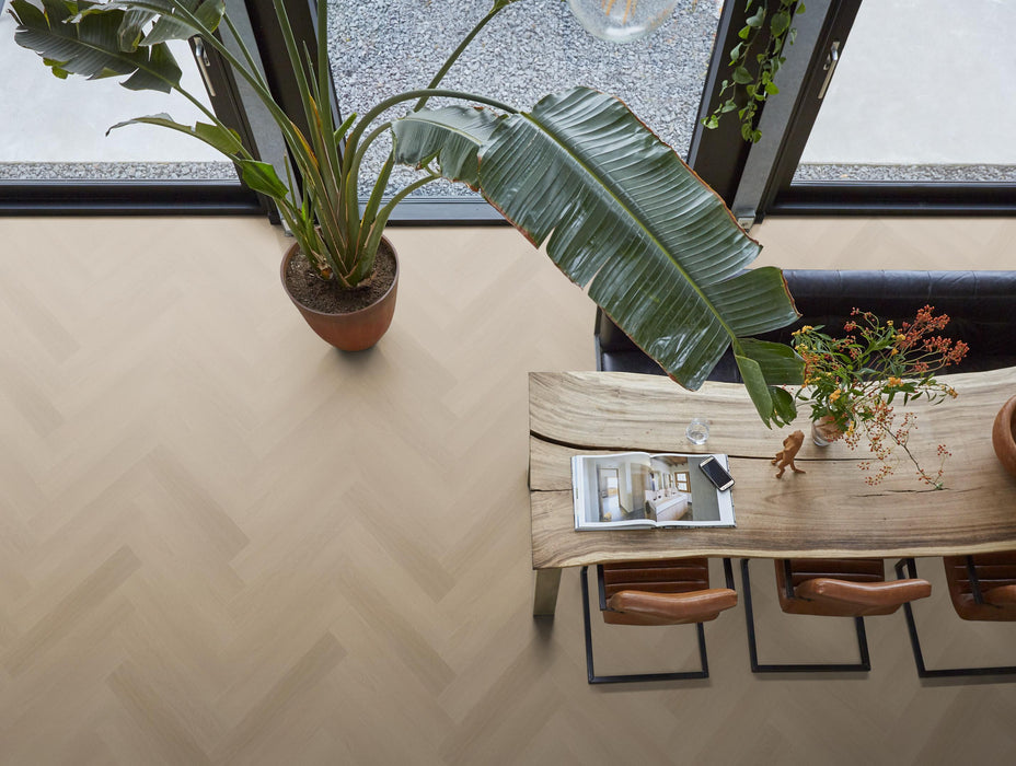 FloorLife YUP Fulham Smoky - Visgraat Plak PVC
