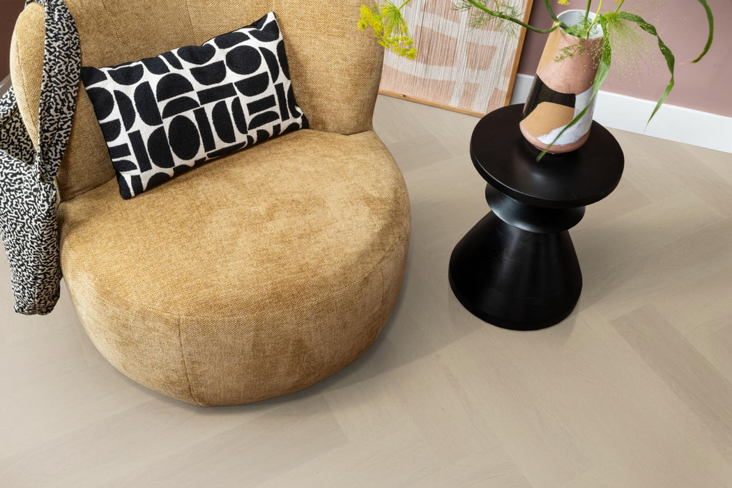 Ambiant Spigato Estino Beige | Visgraat Lijm PVC