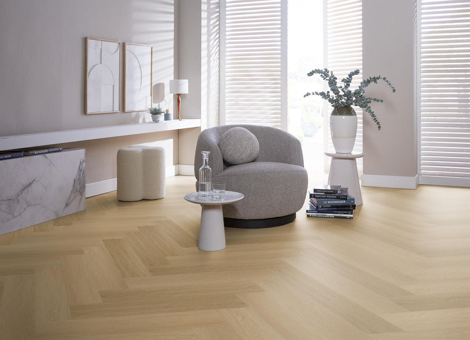 Ambiant Spigato Estino Warm oak | Visgraat Lijm PVC