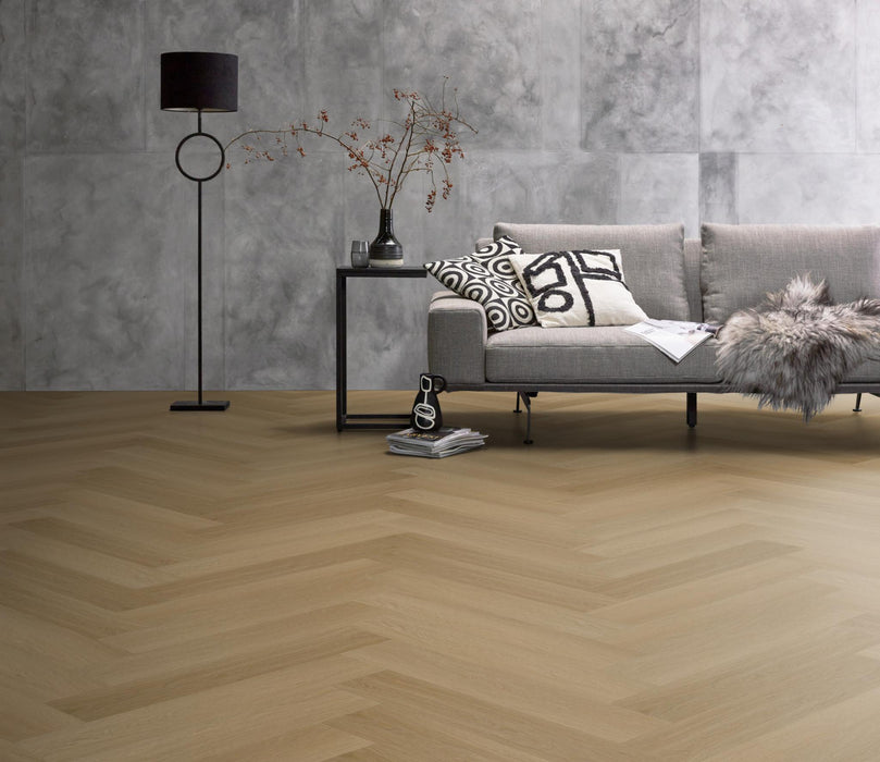 Ambiant Spigato Estino Warm oak | Visgraat Lijm PVC