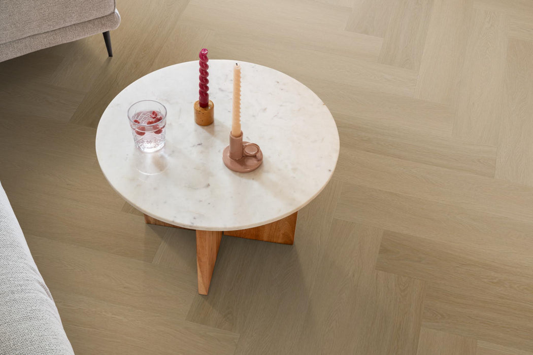 Ambiant Spigato Estino Warm oak | Visgraat Lijm PVC
