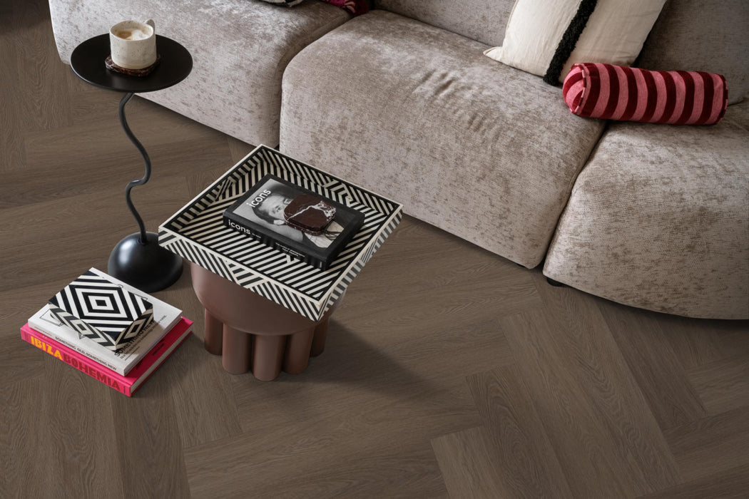 Ambiant Spigato Estino Brown | Visgraat Klik PVC