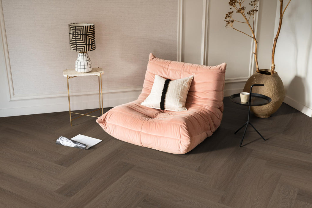 Ambiant Spigato Estino Brown | Visgraat Klik PVC