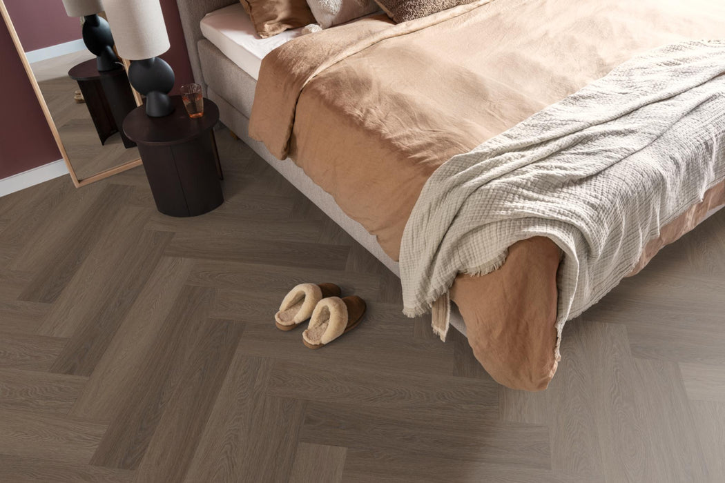 Ambiant Spigato Estino Brown | Visgraat Klik PVC