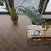 FloorLife YUP Fulham Brown - Visgraat Plak PVC