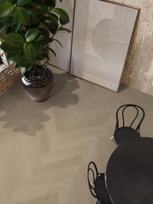 FloorLife YUP Fulham Smoky - Visgraat Click PVC