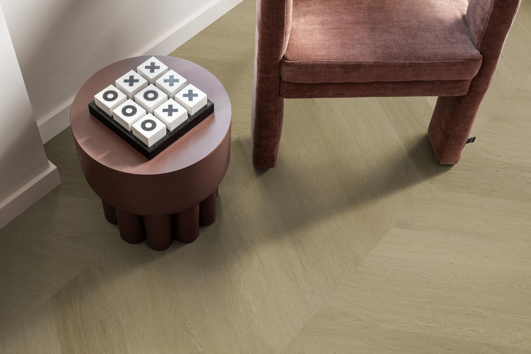 Ambiant Spigato Estino Natural oak | Hongaarse punt | Plak PVC