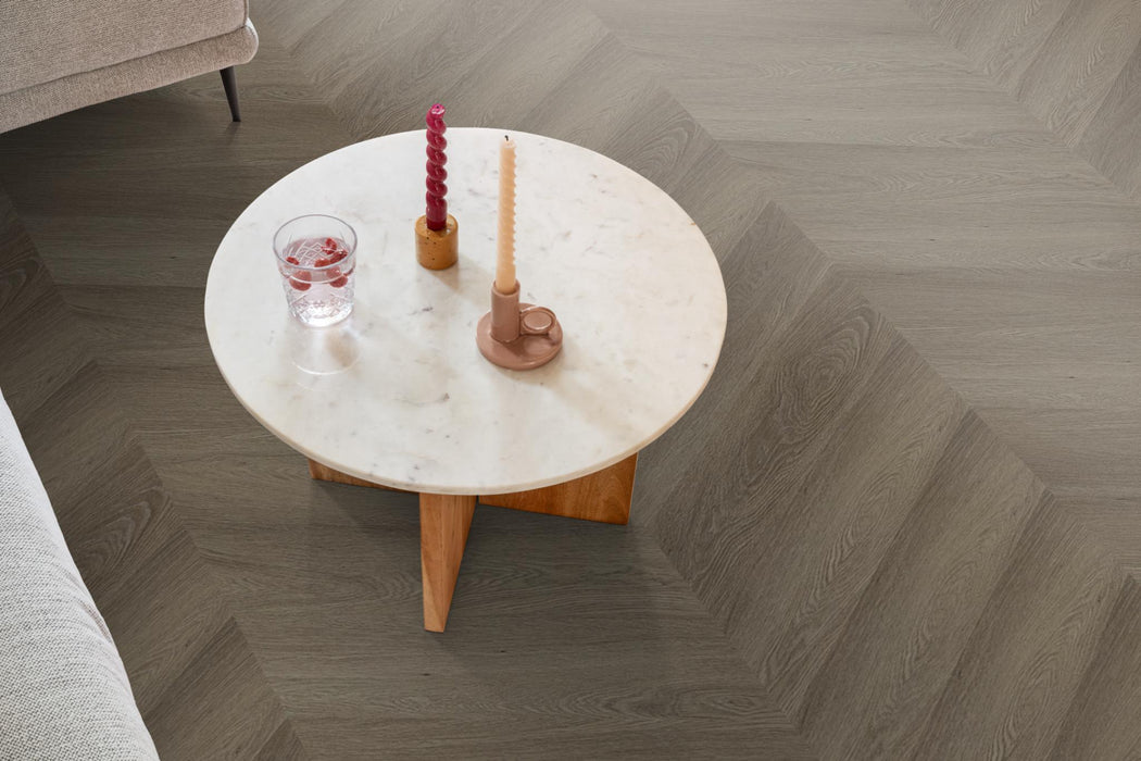 Ambiant Spigato Estino Brown | Hongaarse punt | Plak PVC