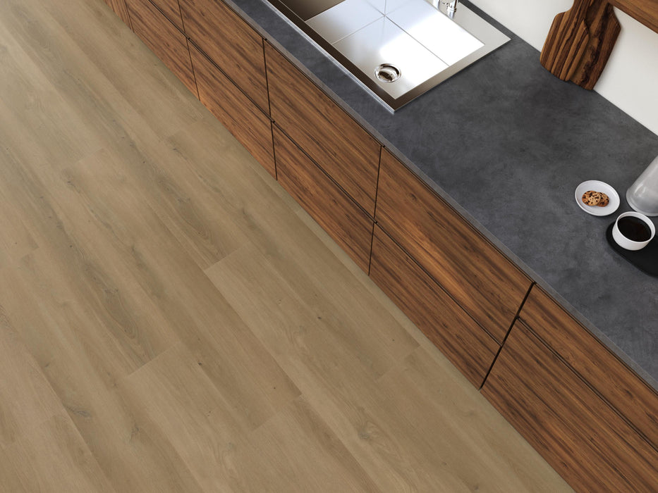 FloorLife Greenwich Dark oak - Plank Click PVC