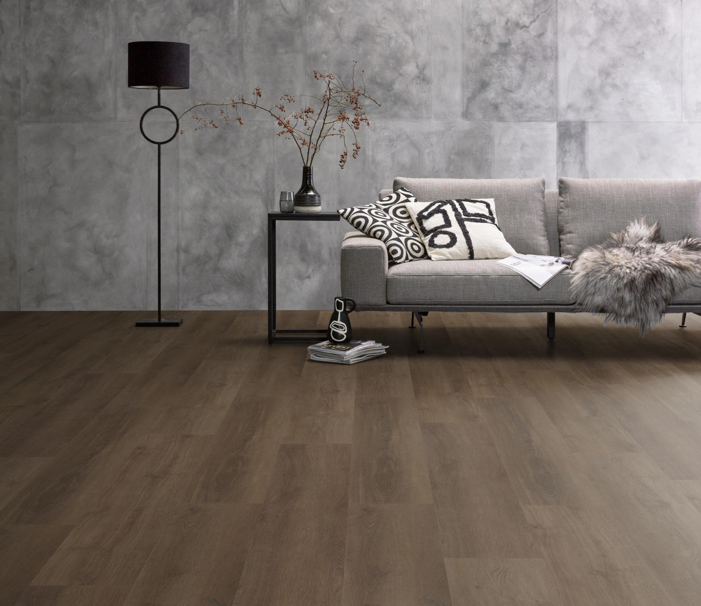 Ambiant Espero Warm brown | Dryback Lijm PVC