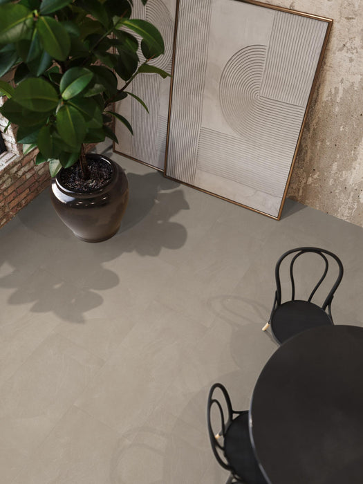 FloorLife Stanmore Warm beige - Tegel 45 x 90 Plak PVC Dryback