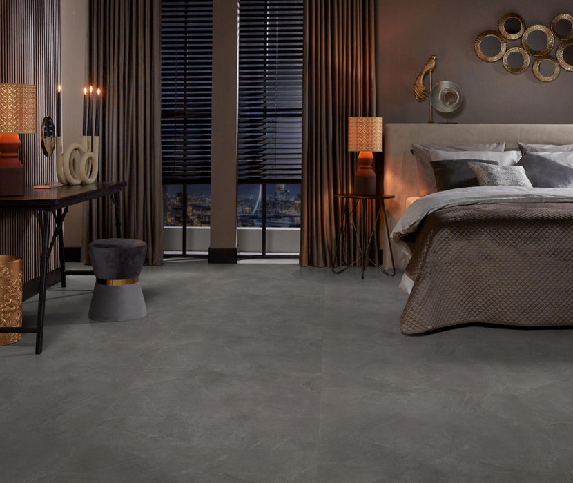 Ambiant Noveno Dark grey | Tegel 90 x 45 Klik PVC